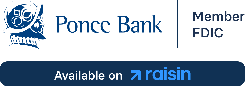 Ponce Bank 6-Month CD available through Raisin