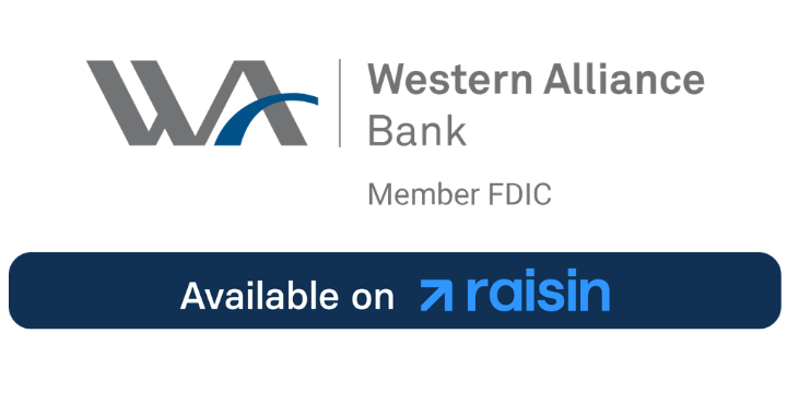 Western Alliance Bank powered by Raisin